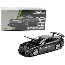 Diecast Collectibles Model Car Compatible with Pop Race 1:64 Mazda