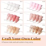 Beetles Gel Polish Starter Kit 6 Colors 48W UV Lamp Manicure Set view 4