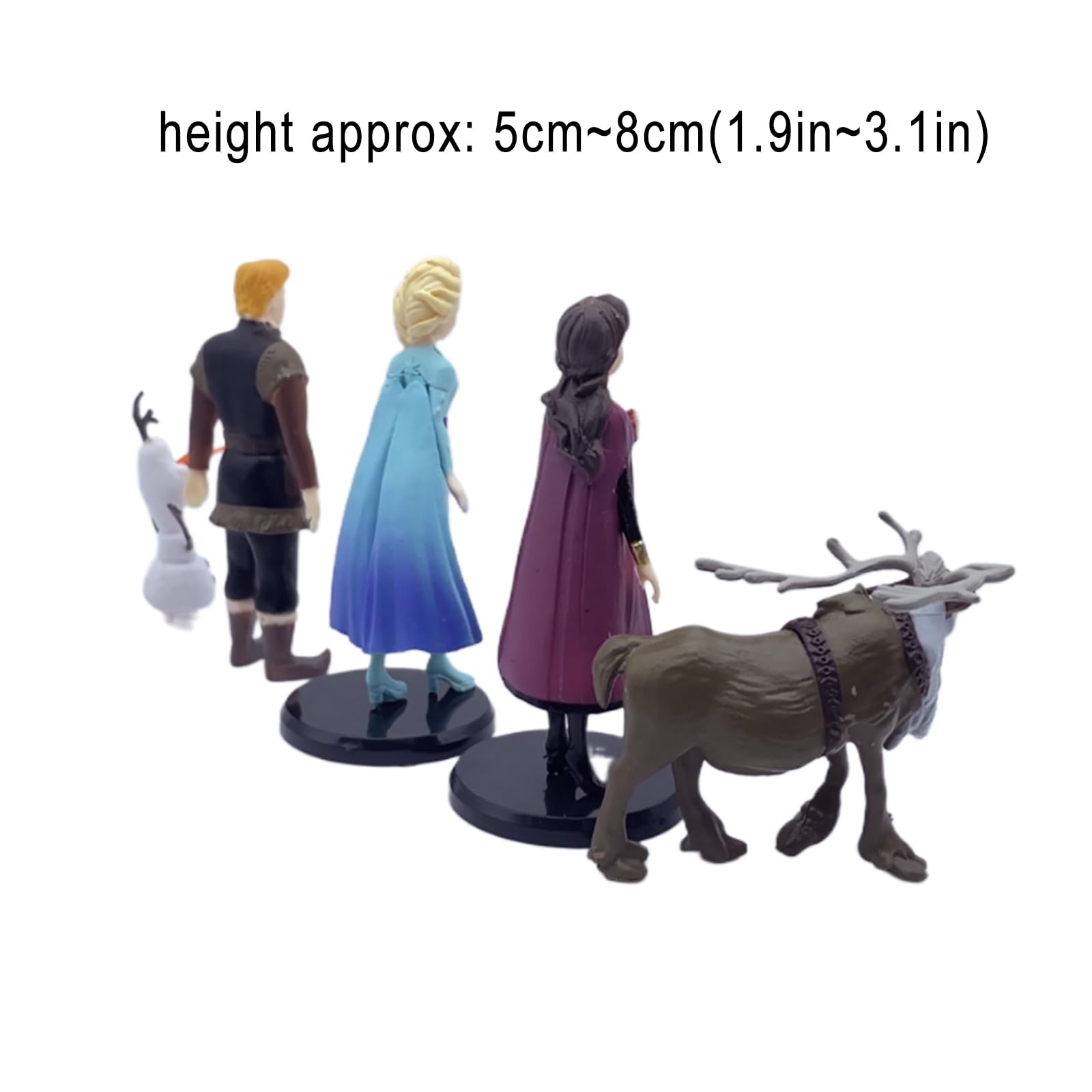 Karikatur Tortendeko, 5 Stück Anime Figuren Set, Karikatur Tortendeko 2