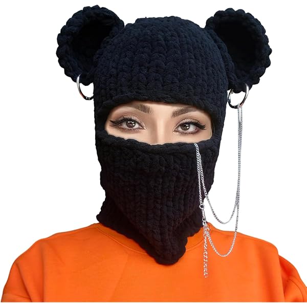 JFAN Gorro Pasamontañas De Invierno Para Mujer – Forro Polar, Bufanda Integrada, Ajustable Con Cordón, Sólido