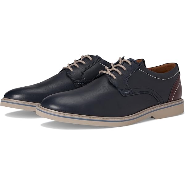 clarks navy blue dress shoes Clarks Certina Edge 8.5 Navy main image 0