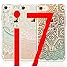 iPhone 7 Case, CarterLily [3-Pack] Ultra Thin Colorful Mandala Henna White Flower Cute Art Pattern TPU Rubber Flexible Slim Skin Soft Scratch Resistant Case for iPhone 7 (For iPhone 7 4.7'' 02)