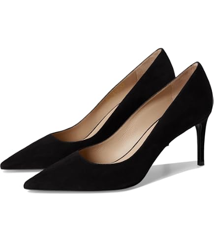 Amazon.com | Stuart Weitzman Women's Stuart Power 85 Black 5