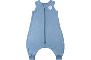 Dreamland Baby Toddler Sleep Sack with Feet, 1.0 TOG Temperature Rating - Ultra Soft Viscose Wearable, Breathable