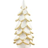 Mud Pie Gold Ceramic Tree, Small, 6" x 3"