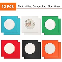 YIYINOE 4x4 Picture Frame Set of 12,Paper Photos