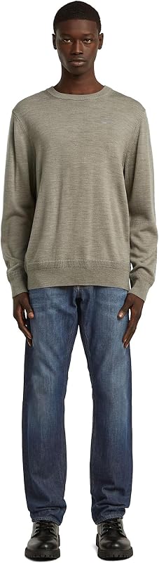 Premium Core R Knit Pullover, Grigio (Wild Dove D27686-b692-g283), XS Uomo