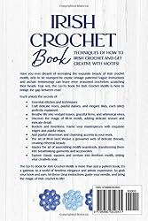 Irish Crochet Book: Techniques of How to Irish