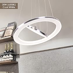 CHYING Modern LED Pendant Light with Acrylic Shade