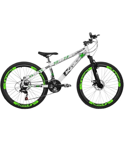 Bicicleta Aro 26 KOG 18v Disco Freeride Full X25 Tipo Viking