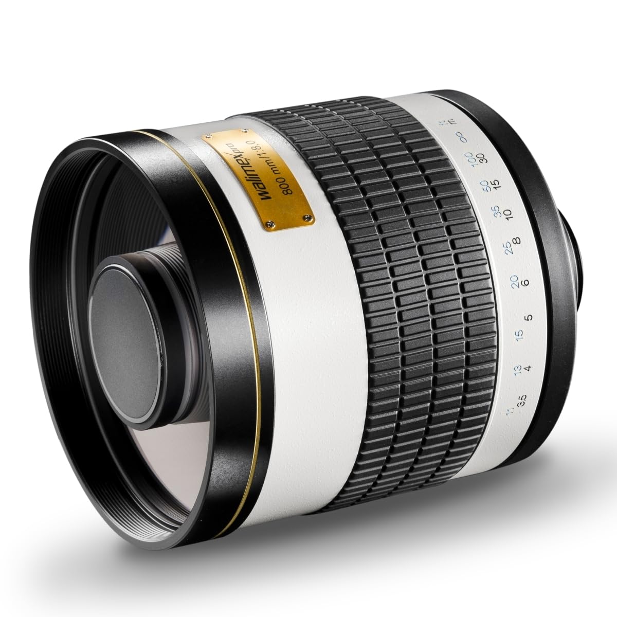 Walimex Pro 800 mm 1:8.0 CSC Mirror Lens for Canon M Lens Bayonet, White (Manual Focus, Calculated for Full Frame Sensor, Filter Diameter 30.5 mm)