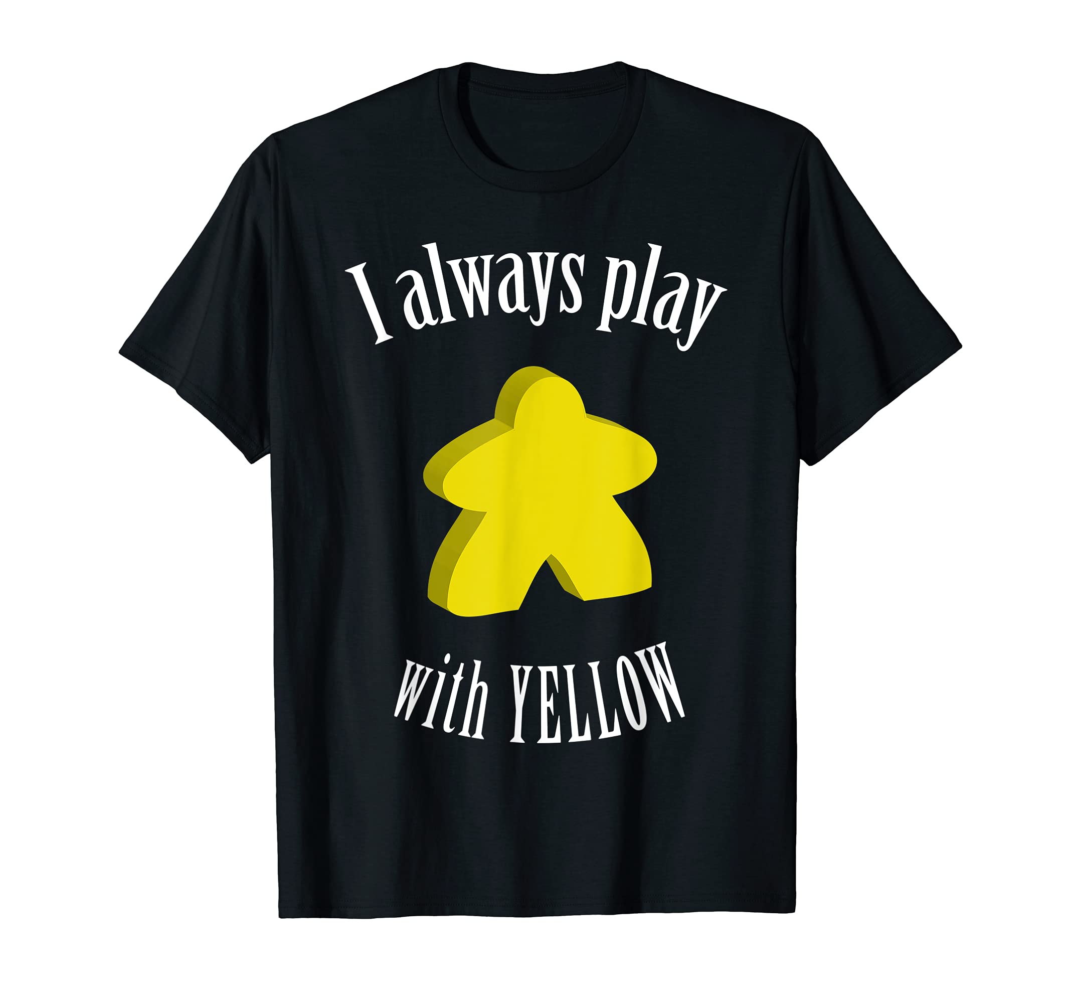 Yellow Player Board Game T-Shirt