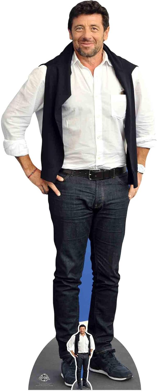 Star Cutouts CS921 Patrick Bruel (Casual) Lifesize Cardboard Cutout/Standee/Standup Perfect for Parties Fans