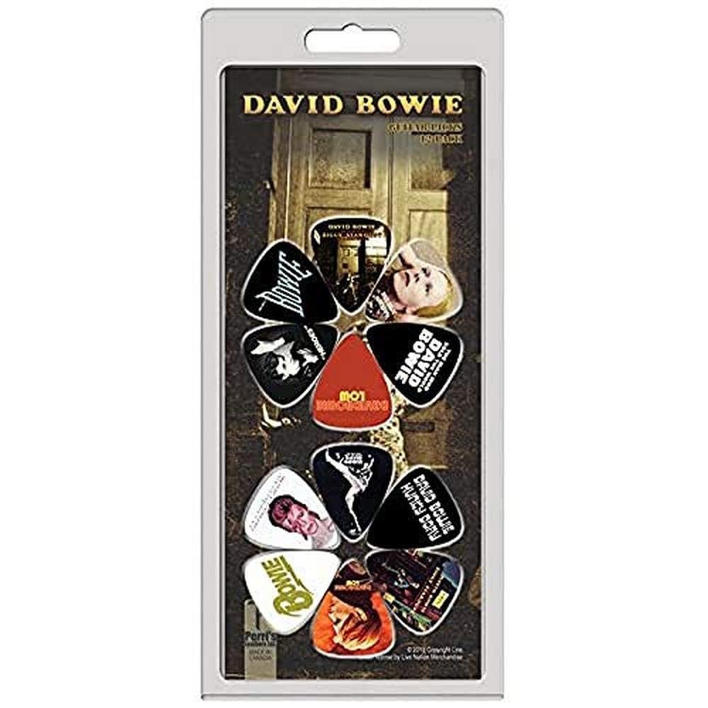 Perri's Leathers LP12-DB1Perris David Bowie Plectrum pack,Other/mixed,12 pack 20.32 x 10.16 x 1.27 cm; 100 Grams