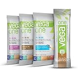 Vega One Nutritional Shake and Bar Variety Pack, 4 Count