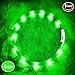 LED Dog Collar,USB Rechargeable Glowing Dog Collars, Light Up Collar Improved Pet Safety &Visibility at Night, 3 Flashing Modes,Water-Resistant Lighted Collar Fits for Small Medium Large Dogs