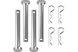 LEYURISE 4 Pack Grill Lid Assembly Hardware Kit Compatible with Weber Genesis Summit Models Grills Replace#: 88206