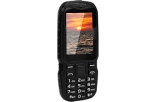 SENECESLI 2G Ageual Téléphone portable avec écran HD de 2,6", double veille SIM, bouton de cellule cristal de bateau avec bat