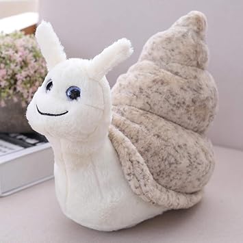 caracol de peluche