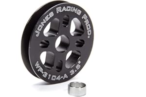 Jones Racing Products (WP-3104-A-3.500) V-Belt Drive Pulley for Alternator, 3.5"