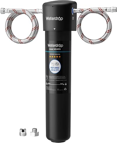 Waterdrop 15UA Under Sink Water Filter 19000 Gallons Direct Connect NSF/ANSI 42