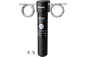 Waterdrop 15UA Under Sink Water Filter System, 2 Years, Reduces Lead, Chlorine, Bad Taste & Odor, Under Counter Water Filter Direct Connect to Kitchen Faucet, NSF/ANSI 42 Certified, USA Tech