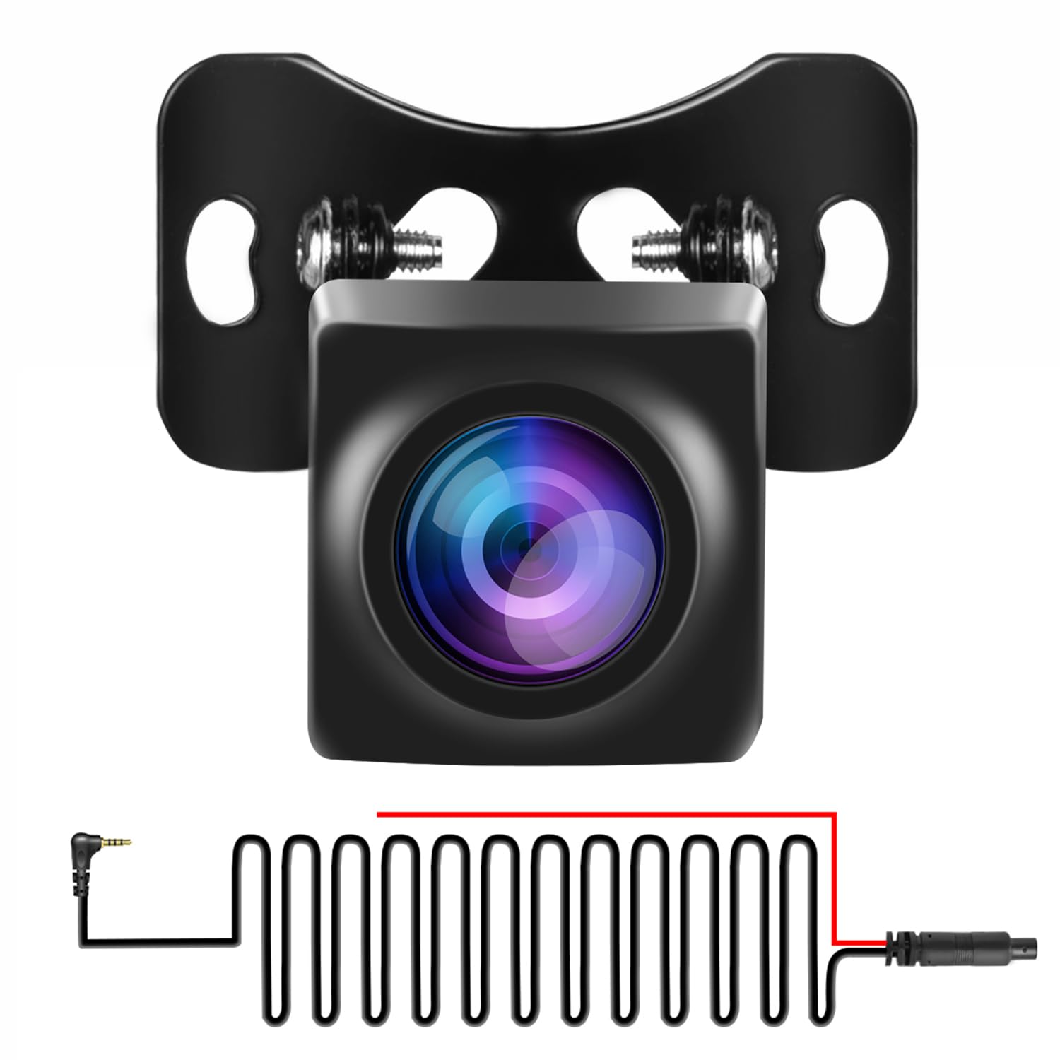 Photo 1 of Backup Camera Rear View Camera for 7 in/9in/10.26in Portable Radio Carplay Screen for Car,Podofo HD Waterproof Rear Camera for Android Auto Screen Portable Car Stereo with 15m/49ft Extension Cable