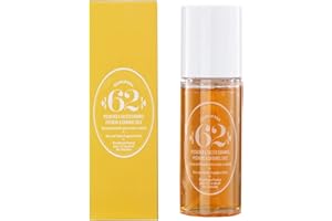 PEKY Brazilian Crush 62 Perfume, Fruity Body Spray Body Splash for Women, Hair & Body Fragrance Mist, Long Duration Fragrance Spray Scent Moisturize Skin 100ml (Yellow)