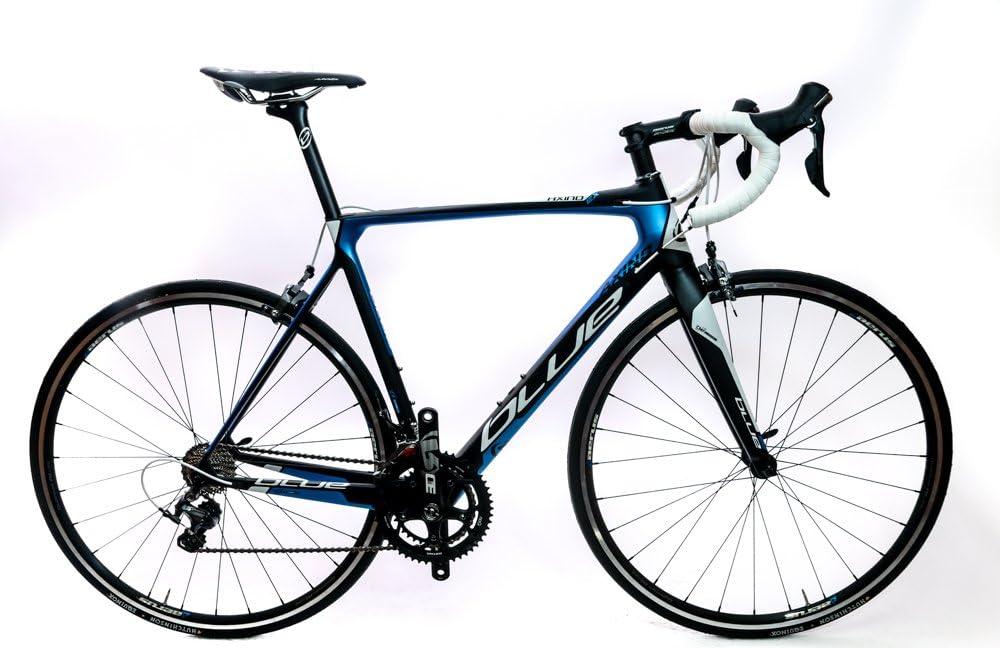 Blue Axino EX Ultegra 56.3cm Carbon Fiber Road Bike Shimano 11 Speed 700c New