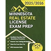 Minnesota Real Estate License Exam Prep 2025/2026: The Complete And Easy To Follow Licensing Study Guide With Realistic Practice Test Questions / ... First Try (Real Estate Exam prep collection)