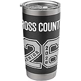 CROSS COUNTRY SENIOR 2026 (ON BACK) SENIOR 26 XC TEAM SWAG Stainless Steel Insulated Tumbler