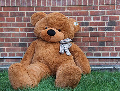 Joyfay 78" Giant Teddy Bear Dark Brown Valentine's Gift