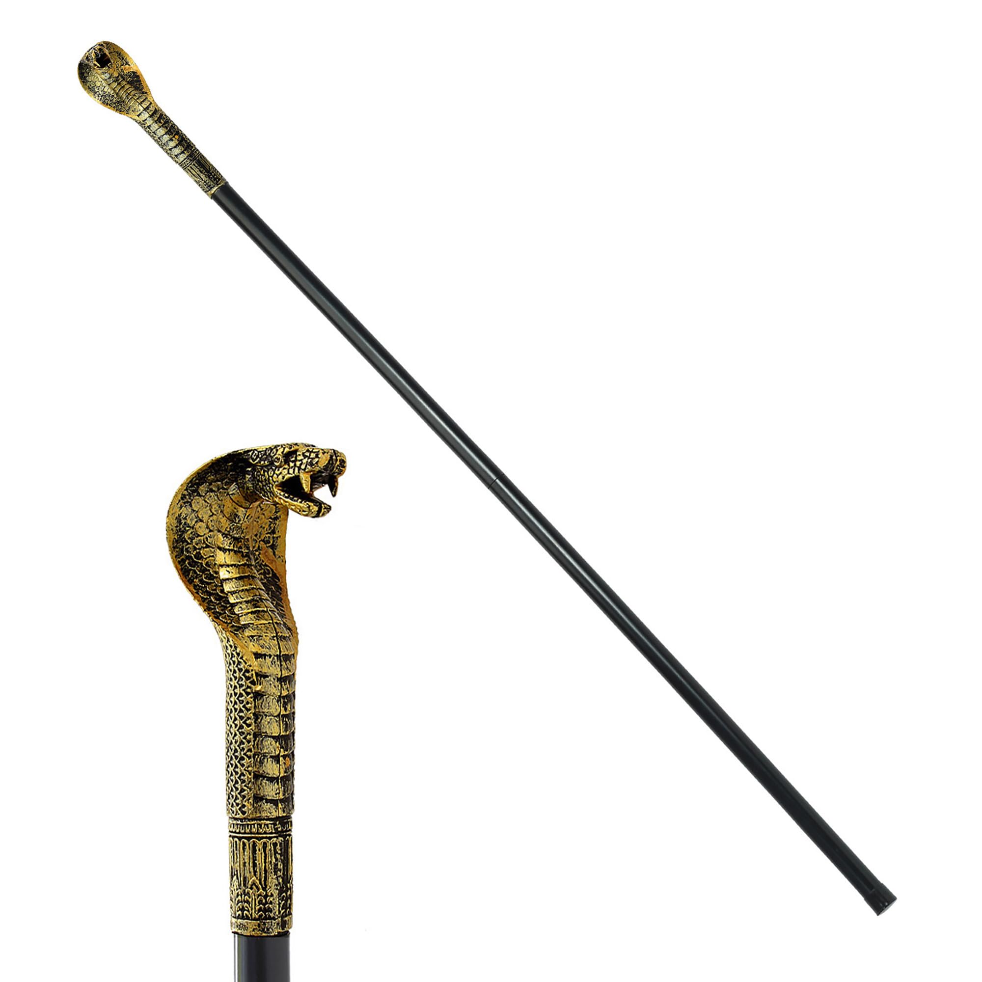 Widmann Srl-WDM07604 VD-Pole Pharaoh 110 cm Adult Men, Gold, WDM07604