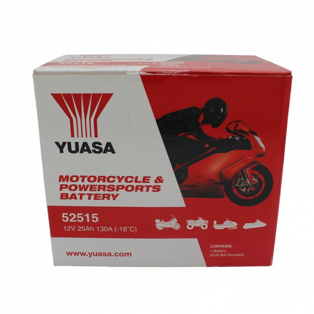 YUASA BATTERY 52515 open without acid