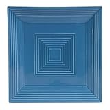 CAC China TG-SQ16PCK Tango Peacock Porcelain Square