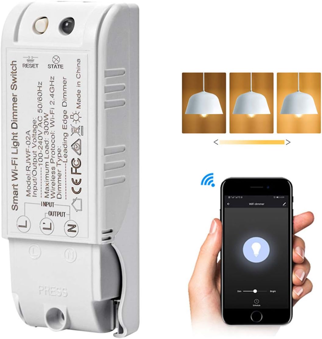 OurLeeme Gradateur de lumière intelligent, module de commande vocale