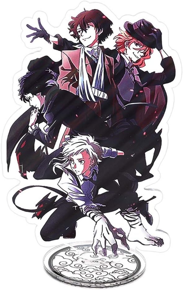 Tianmeijia Bungo Stray Dogs Osamu Dazai Nakahara Chuya Acrylic Stand Figure( Style10)