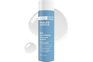 Paula's Choice RESIST Daily Pore Refining Treatment 2% BHA Exfoliant, Face Exfoliator with Salicylic Acid & Hyaluronic Acid, Liquid Exfoliant for Oily, Normal and Combination Skin, 3oz