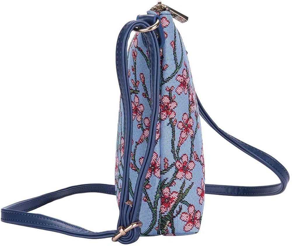 Signare Tapestry Small Crossbody Bag Sling Bag for Women with Bird Designs (Blossom and Swallow) - Image 4