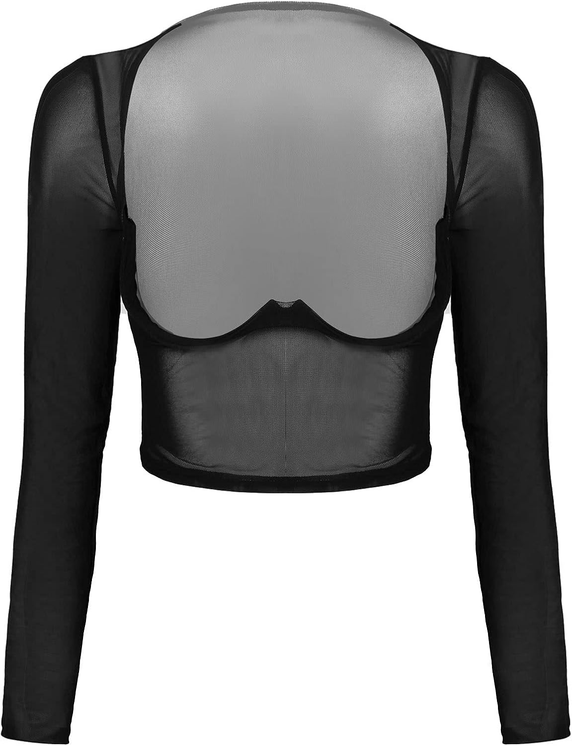 long sleeve underwire top