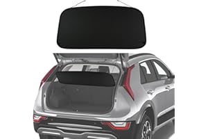 BOPARAUTO Cargo Cover for Kia NIRO Accessories & for NIRO Hybrid Accessories 2023 2024 2025 2026 Rear Black Trunk Shade Luggage Security Cover