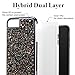 ESR iPhone 7 Case,iPhone 6 Case, Bling Glitter Sparkle Dual Layer Shockproof Hard PC Back + Soft TPU Inner Shell Skin for 4.7