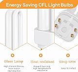 Akynite 13W G24q-1 4-Pin CFL 850LM 4000K 2U Shape AC220-240V 2pcs view 5