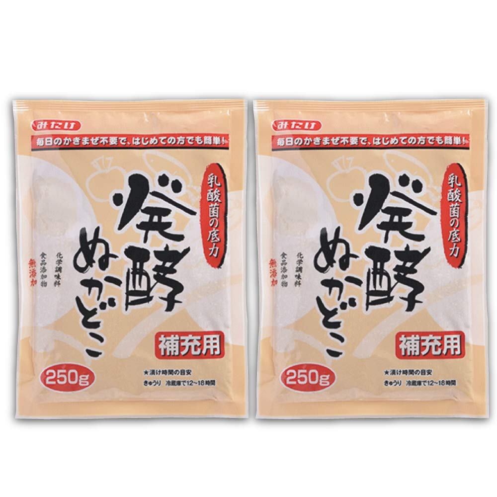 みたけ 発酵ぬかどこ 補充用 250g×2個商品画像