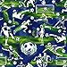 Bixbee Little Boys' Soccer Star Lunchbox, Blue, None