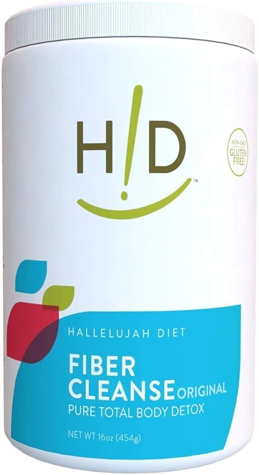 Fiber Cleanse 16oz Powder, Hallelujah Acres Health