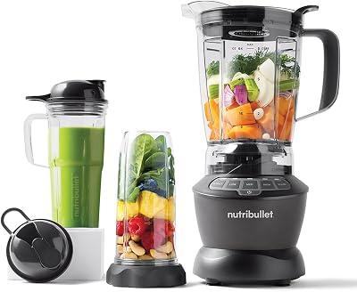 NutriBullet Hot & Cold Blender Combo Charcoal Grey 1.8L 1200W 3 Cups