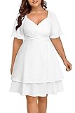 Pinup Fashion Women Graduation Dress Plus Size