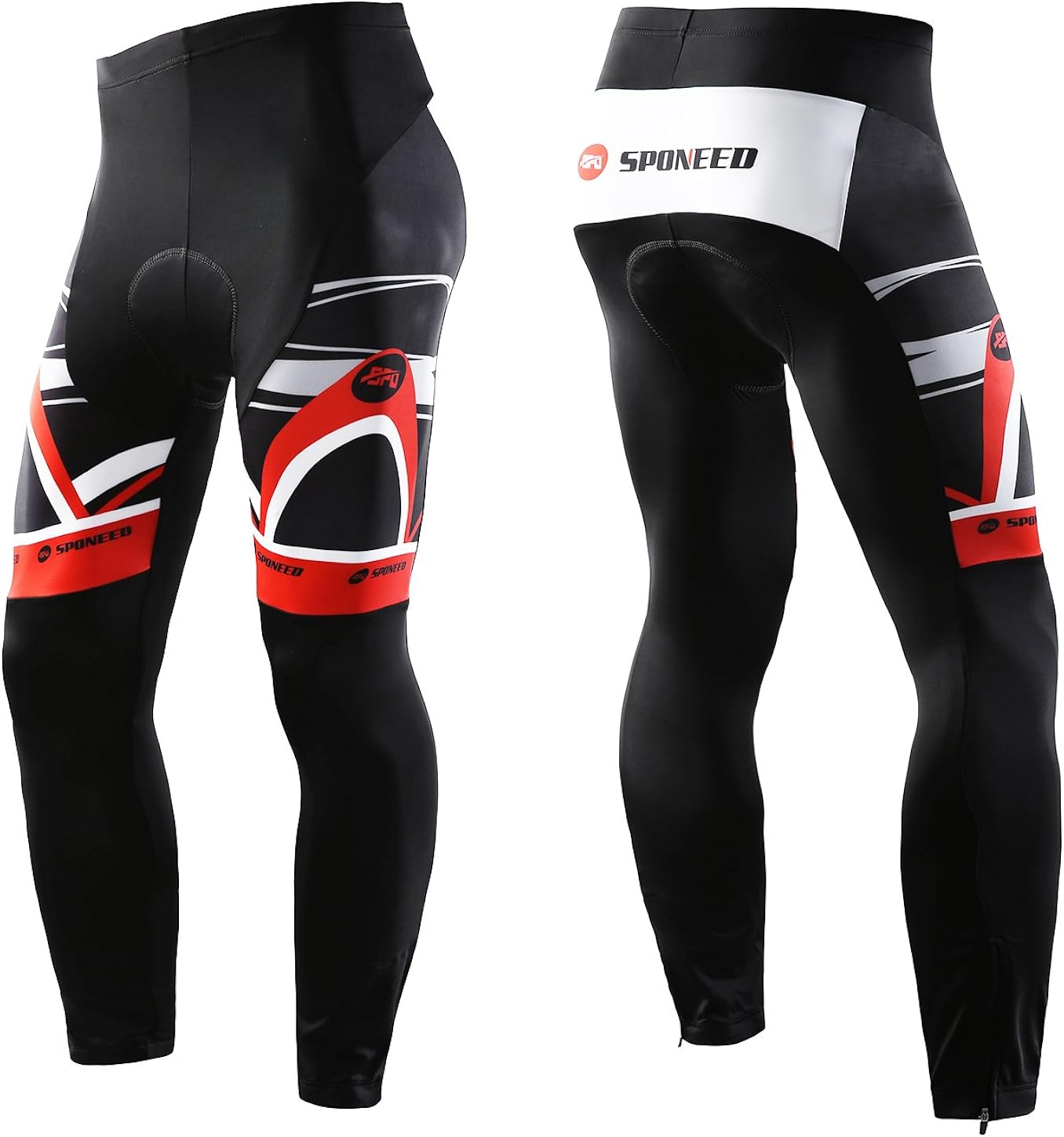 sponeed Cycling Clothes for Men Long Sleeve Mountain Bike Road Bicycle Shirt Jeresys Pants Padded Bike Jakcet Outfit: Clothing
