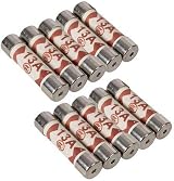 Silverline Powermaster Fuses 10pk 3A 5A 13A ASTA Approved BS1362 25.4mm Grey view 3